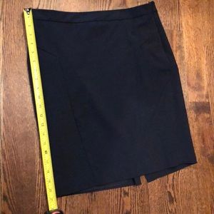 Navy skirt from The Limited